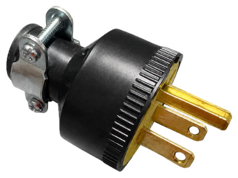 Heavy-duty electrical plug