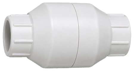 PVC check valve