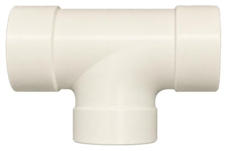 PVC tee fitting